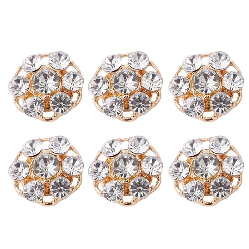 Knopfabdeckungen für Blusen für Frauen | No Cose - Strasssteine Button Covers, Strassknopfabdeckungen für Blusen für Frauen ohne sofortigen Knopfclip zum Nähen Knopfabdeckungen für Blusen für Frauen | No Cose - Strasssteine Button Covers, Strassknopfabdeckungen für Blusen für Frauen ohne sofortigen Knopfclip zum Nähen von Generic