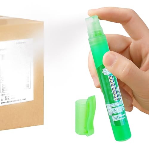 Kompakte Redaktionsflüssigkeiten Stift - Thermalpapier Korrekturstift, Thermalpapier Privatsphäre Radiergummi | Weiß optimaler Korrektorflüssigkeit, tragbares Datenschutzwerkzeug zum Schutz von Dokume von Generic