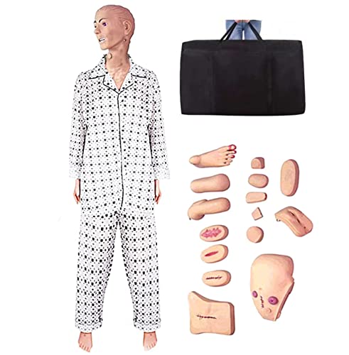Komplette Übungspuppe für Pflegefähigkeiten, Übungspuppenmodell, Traumamodell, Demonstration eines anatomischen menschli von Generic