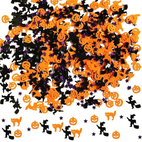 Konfetti Tischstreuung Konfetti Halloween Konfetti in Folienform Glänzend Halloween Konfetti für Halloween Konfetti Party Sets 15g Konfetti Tischstreuung Konfetti Halloween Konfetti in Folienform Glänzend Halloween Konfetti für Halloween Konfetti Party Sets 15g von Generic