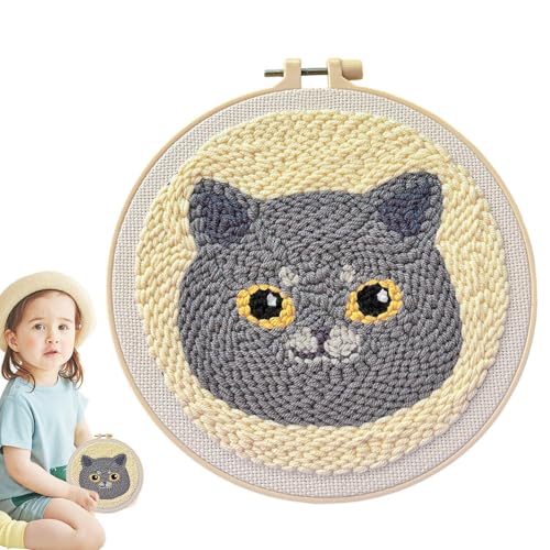Kreuzstich-Set – Nähset mit modernen Motiven, inklusive Zubehör für Heimhandwerk | ideal für kreative Hobbys und personalisierte Geschenke, einfach zu verwenden Kreuzstich-Set – Nähset mit modernen Motiven, inklusive Zubehör für Heimhandwerk | ideal für kreative Hobbys und personalisierte Geschenke, einfach zu verwenden von Generic