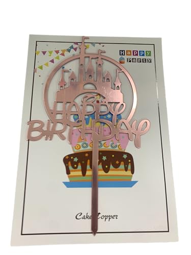Kuchen Toppers Alles Gute zum Geburtstag Kuchen Dekorationen Acryl Kuchen Topper Zufällige L-cp007 von Generic