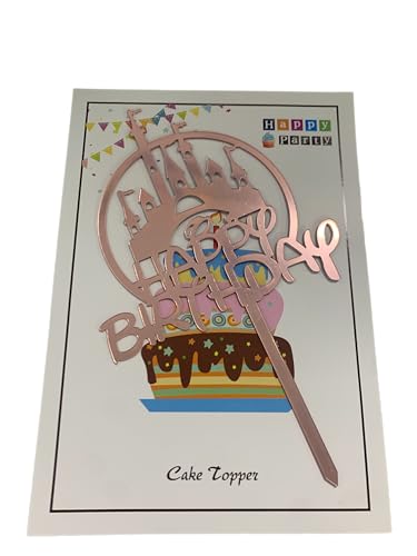 Kuchen Toppers Alles Gute zum Geburtstag Kuchen Dekorationen Acryl Kuchen Topper Zufällige L-cp05 von Generic