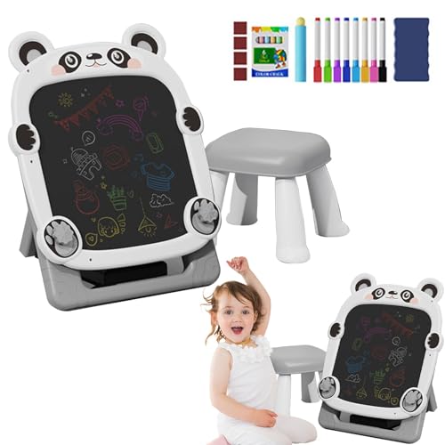 Künstler-Staffelei für Kinder | Doppelseitige Magnettafel verstellbar stehend | Magnettafel mit klappbarer Halterung und Staffelei für Kinder Künstler-Staffelei für Kinder | Doppelseitige Magnettafel verstellbar stehend | Magnettafel mit klappbarer Halterung und Staffelei für Kinder von Generic