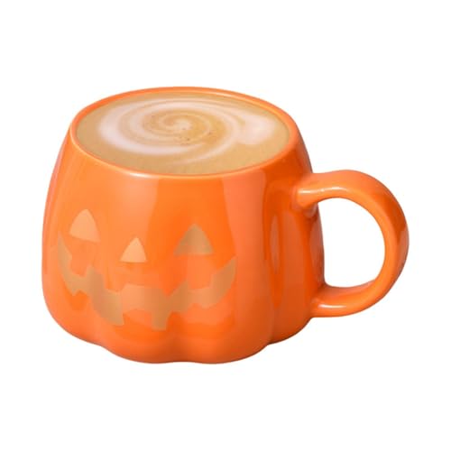 Kürbis-Tasse – Tassen für Halloween-Partys, Keramik-Kaffeetassen für Halloween, Kürbis-Teetasse, Herbst-Kürbisbecher, Keramik-Kürbisbecher, Kürbis-Tassen Kürbis-Tasse – Tassen für Halloween-Partys, Keramik-Kaffeetassen für Halloween, Kürbis-Teetasse, Herbst-Kürbisbecher, Keramik-Kürbisbecher, Kürbis-Tassen von Generic