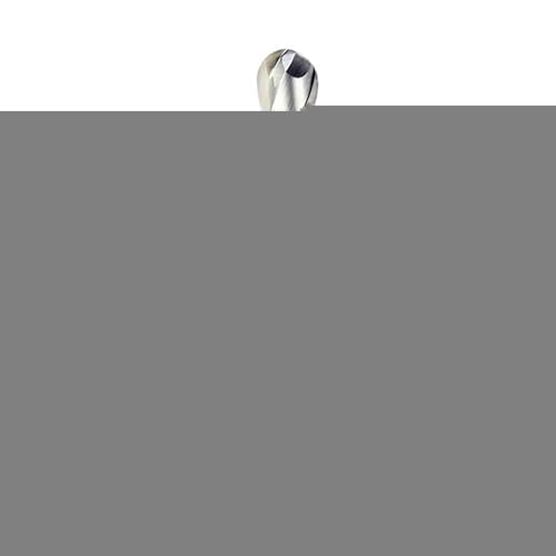 Kugelfräser Schaft 6mm 8mm 10mm Wolframcarbid Fräser CNC Fräswerkzeug R0.5 HRC45 55 65 2 Schneiden(R3x6x12x75,BF2055) von Generic