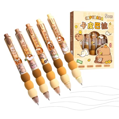 Kugelschreiber, schwarze Kugeln, Capybara Ball Pen, löschbare Kugelkugeln zum Schreiben von Zeitungen, Capybara-Kugelschreiber, Schreiben, schwarze Tintenfeder für Frauen Kugelschreiber, schwarze Kugeln, Capybara Ball Pen, löschbare Kugelkugeln zum Schreiben von Zeitungen, Capybara-Kugelschreiber, Schreiben, schwarze Tintenfeder für Frauen von Generic