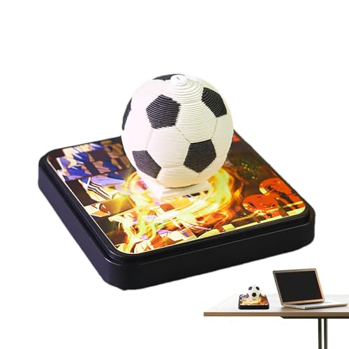 Kunst Notizblock Dekoration - Graviertes Fußball-Notizblockpapier - Kunstnotizblock Modell - Gravierte Fußball-Haftnotizen für Studio, Wohnzimmer, Zuhause Blockpapier Kunst Notizblock Dekoration - Graviertes Fußball-Notizblockpapier - Kunstnotizblock Modell - Gravierte Fußball-Haftnotizen für Studio, Wohnzimmer, Zuhause Blockpapier von Generic