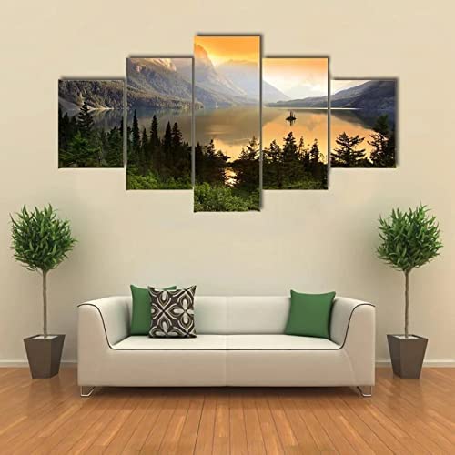 Kunstdrucke Auf Leinwand 5 Stück Leinwand Wandkunst See In Den Bergen Bild Home Dekoration Wohnzimmer Schlafzimmer Leinwand Gemälde Auf Leinwand Zimmer Kunstwerk Leinwand Gemälde Rahmenlos 200 X 100 Kunstdrucke Auf Leinwand 5 Stück Leinwand Wandkunst See In Den Bergen Bild Home Dekoration Wohnzimmer Schlafzimmer Leinwand Gemälde Auf Leinwand Zimmer Kunstwerk Leinwand Gemälde Rahmenlos 200 X 100 von Generic