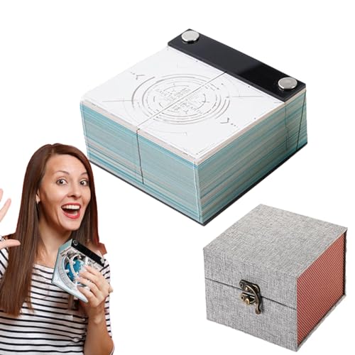 Kunstkalender Notizblock, Kunstnotizblock aus 3D-Papier, Kartenhandwerk aus 3D-Papier, Post-Notizblock, Notizblock, Papierskulptur, handzerrissene Papierskulptur für und Mädchen Kunstkalender Notizblock, Kunstnotizblock aus 3D-Papier, Kartenhandwerk aus 3D-Papier, Post-Notizblock, Notizblock, Papierskulptur, handzerrissene Papierskulptur für und Mädchen von Generic