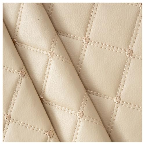 Kunstleder Gesteppt Meterware Polsterstoff Möbelstoff Gesteppt Kaschiert Leder Polsterstoff Stoff Kunstleder Polsterstoff Bezugsstoff Lederoptik Als Polster-Stoff/Sitzbezug für Den Innen(Beige,1.6x1m) Kunstleder Gesteppt Meterware Polsterstoff Möbelstoff Gesteppt Kaschiert Leder Polsterstoff Stoff Kunstleder Polsterstoff Bezugsstoff Lederoptik Als Polster-Stoff/Sitzbezug für Den Innen(Beige,1.6x1m) von Generic