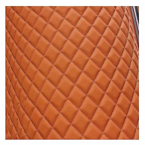 Kunstleder Lederkonzept Polsterstoff Gesteppt Kaschiert Meterware Möbelstoff Dekostoff, Leder Polster Stoff Lederkonzept Kunstleder (Größe:1.6x1m/5.25x3.28ft)(Black 1,1.6X8m) von Generic