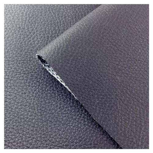 Kunstleder Meterware 1lfm 1,6m Breit Polsterstoff Bezugsstoff Lederoptik(Black coffee,1.6X4m) von Generic