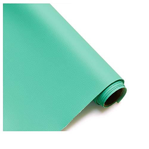 Kunstleder Polsterstoff Meterware FüR Möbel Sofa Stuhl Autos Polsterarbeiten Autos Dekorationen,Tasche, Hut, Schmuck(Lake blue,1.6X1m) von Generic