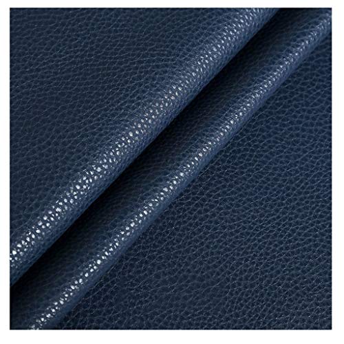 Kunstleder Polsterstoff Meterware FüR Möbel Sofa Stuhl Autos Polsterarbeiten Autos Dekorationen DIY Basteln Nähen 138 cm Breit Meterware Verkauft(Navy blue,1.38X3m) von Generic