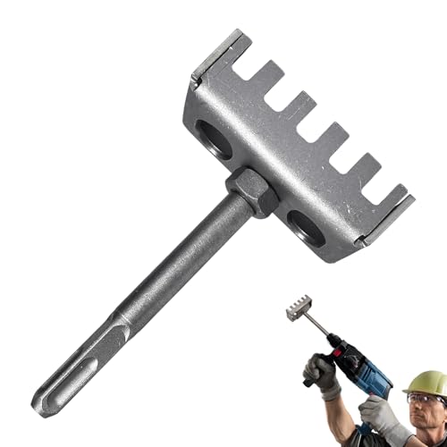 Kupfer für elektrische Steckdosen auf Placo | Kupfer aus quadratischen Schlitzen, elektrischer Skator Locher | Ergonomischer Edelstahl Ergonomische Präzision Punch für rechteckige Rahmen und von Generic