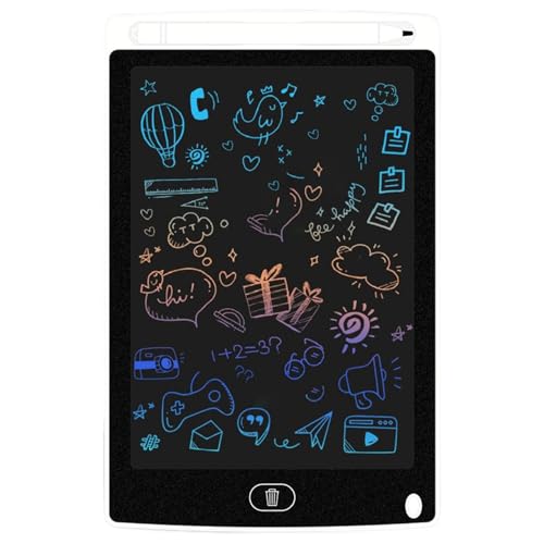 LCD Zeichenblock für Kinder Elektronischer Zeichentisch | 8,5 Zoll LCD Schreibbrett mit Stift für Kinder | Intelligenter Skizzenblock mit Elektronschutz von Generic