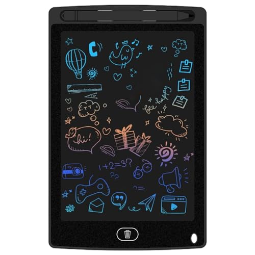 LCD Zeichentisch für Kinder – 8,5 Zoll LCD-Zeichentablett mit Stift, Smart Highlight Light Powered Writing Board von Generic