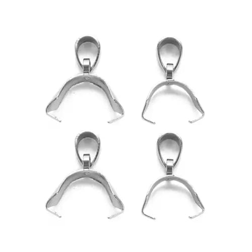 LMS Size Edelstahl-Beschläge Ösenverbinder Klemmverschluss Anhänger-L-18mm-50Stk LMS Size Edelstahl-Beschläge Ösenverbinder Klemmverschluss Anhänger-L-18mm-50Stk von Generic