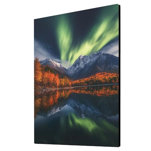 Landschaft Malen Nach Zahlen Erwachsene Aurora Malen Nach Zahlen 100x135 cm DIY Basteln Erwachsene Klarheit Farbe Leinwan Bilder mit Acrylfarben Set 3 Typen Pinsel für Wanddeko Wohnzimmer 2YH-5260 Landschaft Malen Nach Zahlen Erwachsene Aurora Malen Nach Zahlen 100x135 cm DIY Basteln Erwachsene Klarheit Farbe Leinwan Bilder mit Acrylfarben Set 3 Typen Pinsel für Wanddeko Wohnzimmer 2YH-5260 von Generic