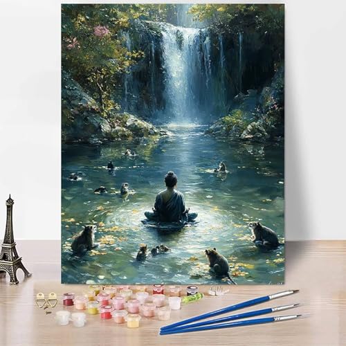 Landschaft Malen Nach Zahlen Erwachsene Fallen Malen Nach Zahlen Kreativ Set Erwachsene 40×60cm, Leinwand Ölgemälde Bastelset mit Pinsel und Farben für Deko, Geschenke für Frauen, Ohne Rahmen -XY59U Landschaft Malen Nach Zahlen Erwachsene Fallen Malen Nach Zahlen Kreativ Set Erwachsene 40×60cm, Leinwand Ölgemälde Bastelset mit Pinsel und Farben für Deko, Geschenke für Frauen, Ohne Rahmen -XY59U von Generic