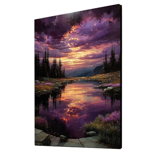 Landschaft Malen Nach Zahlen Erwachsene Seeblick Malen Nach Zahlen 135x100 cm DIY Basteln Erwachsene Klarheit Farbe Leinwan Bilder mit Acrylfarben Set 3 Typen Pinsel für Wanddeko Wohnzimmer 2YH-5160 Landschaft Malen Nach Zahlen Erwachsene Seeblick Malen Nach Zahlen 135x100 cm DIY Basteln Erwachsene Klarheit Farbe Leinwan Bilder mit Acrylfarben Set 3 Typen Pinsel für Wanddeko Wohnzimmer 2YH-5160 von Generic