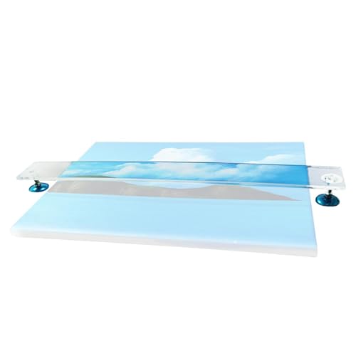 Leaning Bridge für | Klare Acryl -Unterstützungsleiste Malerei, Zeichnen, Finde - Armlehnen -Tool Lehrer, Schüler, Fachleute, kreatives Hobby, Studioarbeit, Details von Leinwand, Entw von Generic
