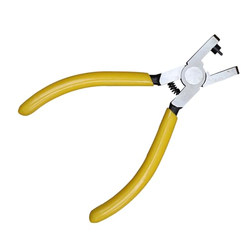 Leder -Punch -Werkzeug für Gürtel - 5 -Zoll -Puncher mit hohem Kohlenstoffstahl, Präzisionslochhersteller für Gürtel, Uhrenbänder, Gurte, Hundekragen, Sättel, Schuhe, Stoff | Handwerkzeug für Lederhan Leder -Punch -Werkzeug für Gürtel - 5 -Zoll -Puncher mit hohem Kohlenstoffstahl, Präzisionslochhersteller für Gürtel, Uhrenbänder, Gurte, Hundekragen, Sättel, Schuhe, Stoff | Handwerkzeug für Lederhan von Generic
