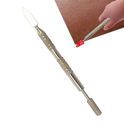 Lederkanten Roller Stift | Lederkanten Prägewerkzeug Für Handwerk - Doppelköpfiges Handgefertigtes Versiegelungswerkzeug Für Haushalt, Möbel & Farbauffrischung Lederkanten Roller Stift | Lederkanten Prägewerkzeug Für Handwerk - Doppelköpfiges Handgefertigtes Versiegelungswerkzeug Für Haushalt, Möbel & Farbauffrischung von Generic