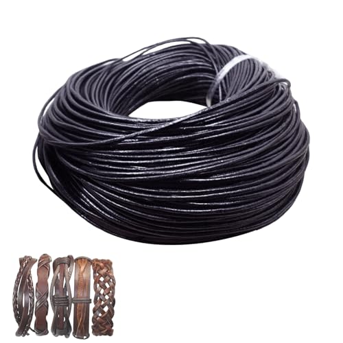 Lederstreifen | Lederbänder zum Basteln - 9 Meter Einstellbare Armband Zubehör Für Damen Schnürsenkel Hut Anhänger Schmuck Verschiedene Projekte Lederstreifen | Lederbänder zum Basteln - 9 Meter Einstellbare Armband Zubehör Für Damen Schnürsenkel Hut Anhänger Schmuck Verschiedene Projekte von Generic