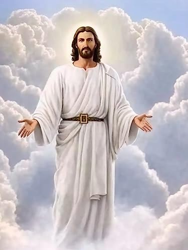 Leejoy 5D Diamond Painting Full Set Jesus, 5D Diamant Malerei Gemälde Kit Christus Religion, Strass Stickerei Malerei Crystal Strass Stickerei für Haus, Wand Und Eingang Dekorationen 30x40 cm Leejoy 5D Diamond Painting Full Set Jesus, 5D Diamant Malerei Gemälde Kit Christus Religion, Strass Stickerei Malerei Crystal Strass Stickerei für Haus, Wand Und Eingang Dekorationen 30x40 cm von Generic