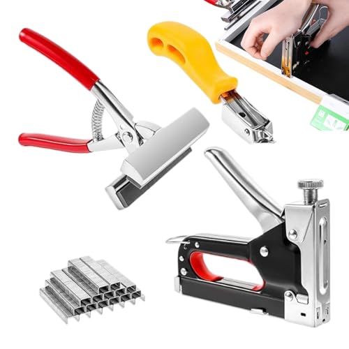 Leinwandzange | Professionelles Leinwandzangen-Set – Edelstahl-Werkzeugset für Mehrzweckprojekte, Stoffteppich-Nadelarbeiten, Büros und Studios von Generic