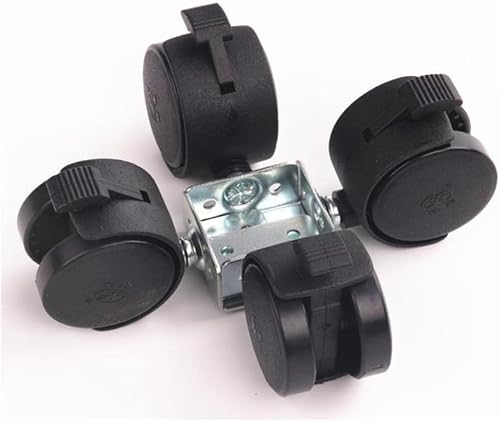 Lenkrollen S,S Für Möbel, Hochleistungs-Lenkrollen 4-tlg. 40-mm-Lenkrad-Ersatzbremse Lenkrollen Bürostuhl-Möbelbeschläge Rollenrollen Lenkrollen S,S Für Möbel, Hochleistungs-Lenkrollen 4-tlg. 40-mm-Lenkrad-Ersatzbremse Lenkrollen Bürostuhl-Möbelbeschläge Rollenrollen von Generic