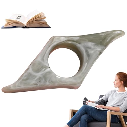 Lesebuch-Markenhalter, Buchseitenhalter,Daumen-Lesebuchöffner aus Kunstharz mit Loch - Tragbares Buchöffner-Werkzeug mit Daumenringen, Lesezeichen, Geschenk für Abschlussfeier Lesebuch-Markenhalter, Buchseitenhalter,Daumen-Lesebuchöffner aus Kunstharz mit Loch - Tragbares Buchöffner-Werkzeug mit Daumenringen, Lesezeichen, Geschenk für Abschlussfeier von Generic