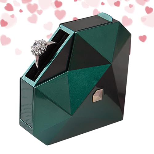 Liebe Ringbox - Anhänger Boxen für Frauen, Ringbox für Heiratsantrag, Hochzeit, Geburtstag, Jubiläum von Generic
