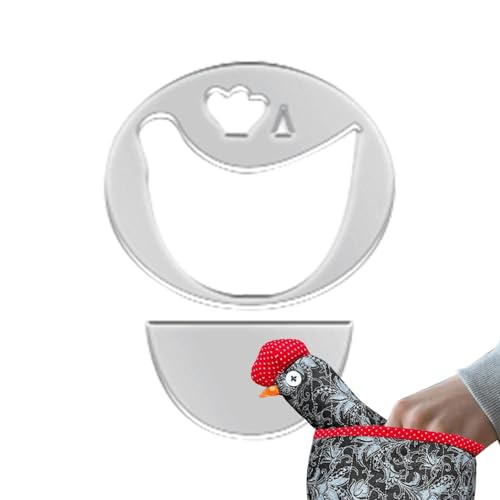 Lineale und Vorlagen zum Quilten: Küchenhandschuhe mit starkem Nählineal, Acryl-Lineal zum Quilten, hitzebeständige Hühnergriffe zum Braten von Generic