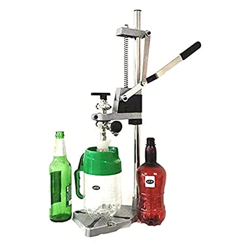 Liquid Filling Machine, Bierflaschenfüllmaschine, Gegendruck-Flaschenfüllmaschine, Edelstahlwein, manuelle Flüssigkeitsf von Generic