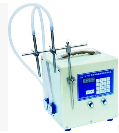 Liquid Filling Machine, Doppelte Füllköpfe, hochpräzise Mikrocomputer-Steuerung, Flüssigkeitsfüllmaschine, 2–2000 ml/220 von Generic