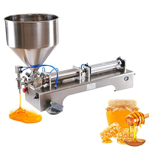 Liquid Filling Machine, Pneumatische Flüssigkeitsfüllmaschine, 250–2500 ml horizontale pneumatische Flaschenfüllmaschine von Generic