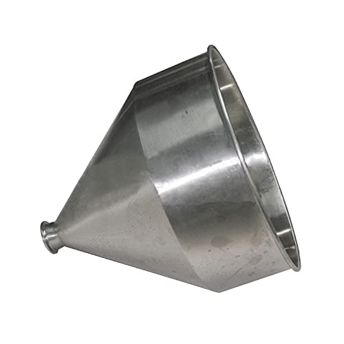 Liquid Filling Machine, Trichter für Flüssigkeitspasten-Füllmaschine, 10 l, Edelstahl-Trichtertank für Pulverflüssigkeit von Generic