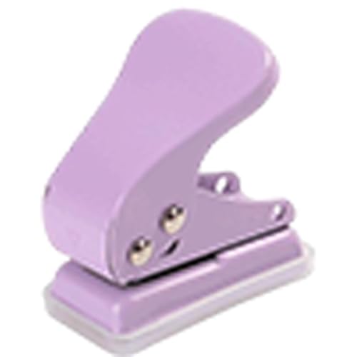 Locher - Handlocher für Papier, Locher aus Metall mit 1 Loch, leichter Lochstanzer, 3-in-1-Hebel-Etikettenstanzer, Handheld-Locher, Schulbedarf für Zuhause von Generic