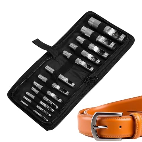 Locher für Ledernäharbeiten, Stanzwerkzeuge für Leder, Locher aus Metall, Locher aus Leder, Leder-Stanzwerkzeug für Dichtungsband, Uhrenarmband von Generic