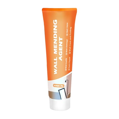 Lochreparaturset Wandspachtelmasse, Nagellochfüller für Wände - 250g Füllpaste für Wandlöcher - gerade Schaber, spitze Düse, Füllpaste Set von Generic