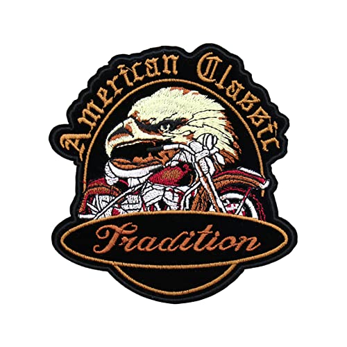 Locomo 27,9 cm großer Adler Aufnäher zum Aufbügeln Aufbügeln American Classic Tradition bestickt großes Motorrad Fahrrad Emblem Abzeichen Rücken Patch Jacke Mantel T-Shirt Locomo 27,9 cm großer Adler Aufnäher zum Aufbügeln Aufbügeln American Classic Tradition bestickt großes Motorrad Fahrrad Emblem Abzeichen Rücken Patch Jacke Mantel T-Shirt von Generic