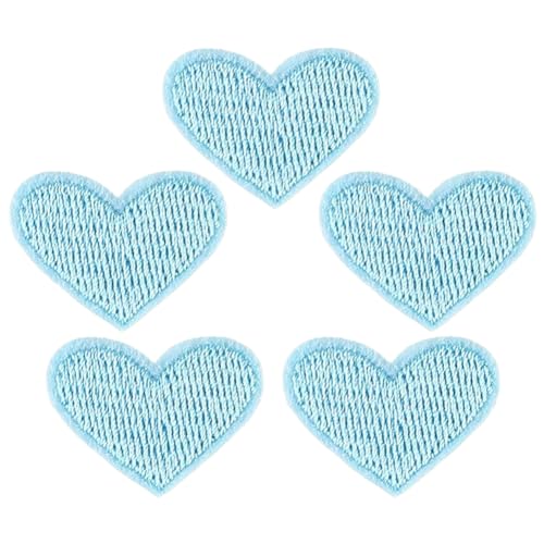 Locomo 5 Stück Little Heart Aufnäher zum Aufbügeln, selbstklebend, 2,6 cm, bestickt, buntes Abzeichen für Hut, T-Shirt, Rucksack, Tagebuch Locomo 5 Stück Little Heart Aufnäher zum Aufbügeln, selbstklebend, 2,6 cm, bestickt, buntes Abzeichen für Hut, T-Shirt, Rucksack, Tagebuch von Generic