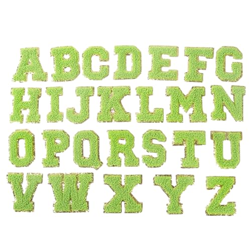Locomo Individueller Chenille-Buchstaben zum Aufbügeln oder Aufnähen, 5,5 cm, Goldverzierung, Alphabet, Großbuchstaben, bestickt, A-Z, Namensschild, Motiv: Jacke, T-Shirt, Rucksack, Dekoration Locomo Individueller Chenille-Buchstaben zum Aufbügeln oder Aufnähen, 5,5 cm, Goldverzierung, Alphabet, Großbuchstaben, bestickt, A-Z, Namensschild, Motiv: Jacke, T-Shirt, Rucksack, Dekoration von Generic
