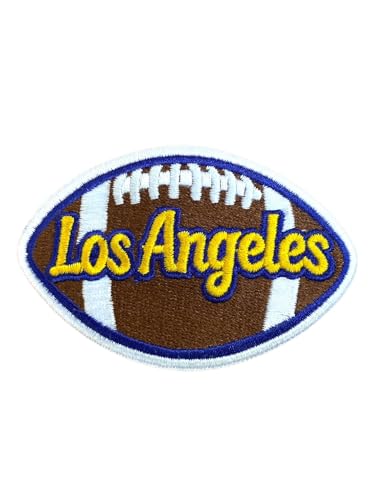 Los Angeles Schriftzug Word On Football Fanavorite Team Iron On Sew On Embroidered Patch Los Angeles Schriftzug Word On Football Fanavorite Team Iron On Sew On Embroidered Patch von Generic