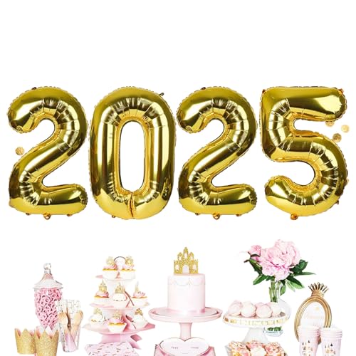 Luftballons der Klasse 2025, Folienballons zum Schulabschluss, aufblasbar, große Foto-Requisiten, Hofschilder, Heimdekoration für Geburtstag, Versammlungen, Neujahrsbedarf Luftballons der Klasse 2025, Folienballons zum Schulabschluss, aufblasbar, große Foto-Requisiten, Hofschilder, Heimdekoration für Geburtstag, Versammlungen, Neujahrsbedarf von Generic