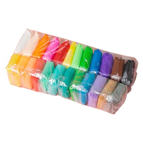Lufttrockenes Modelliermassen-Set – Kreatives Bastelmaterial für Jungen Mädchen DIY zu Hause Lernaktivitätsset, Versorgung mit interac-pädagogischer Kunst von Generic