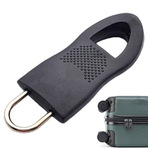 Luggage Zipper Pull – Nylon Tab With Steel Slider, Detachable Zipper Pull | Reusable Zip Puller Accessory For Repairing Travel Bags Suitcases Jackets Clothes Accessories L Size von Generic